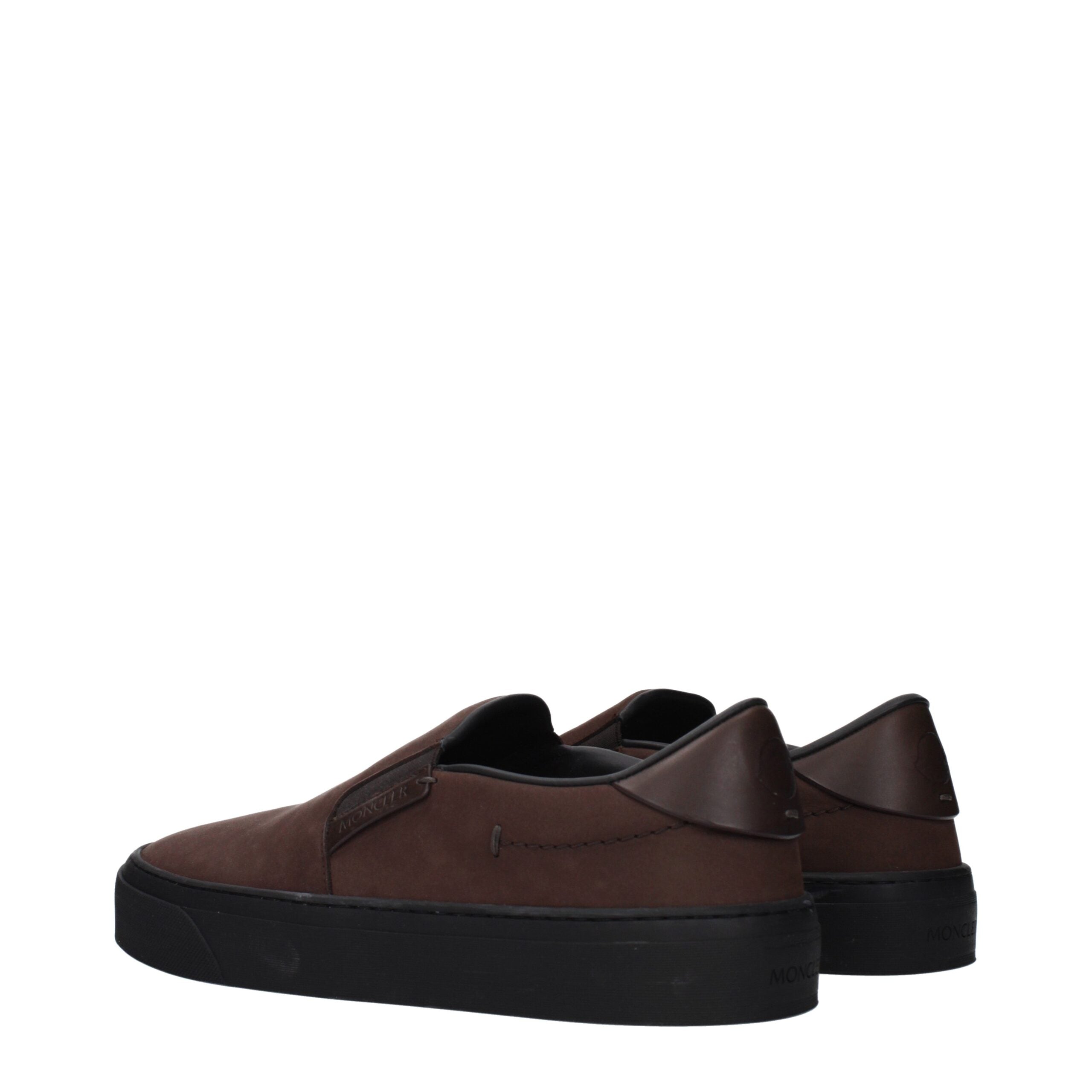 Discover the Moncler Brown Leather Slip-On Loafers, where artisanal craftsmanship meets luxurious comfort, perfect for the discerning individual seeking timeless elegance.