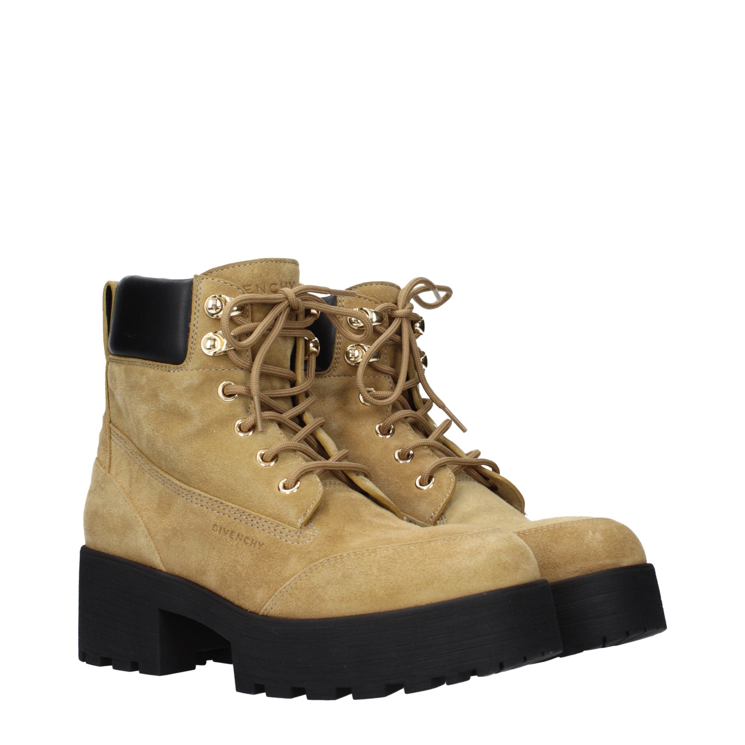 Givenchy Brown Leather Ankle Boots – Artisanal Luxury Footwear