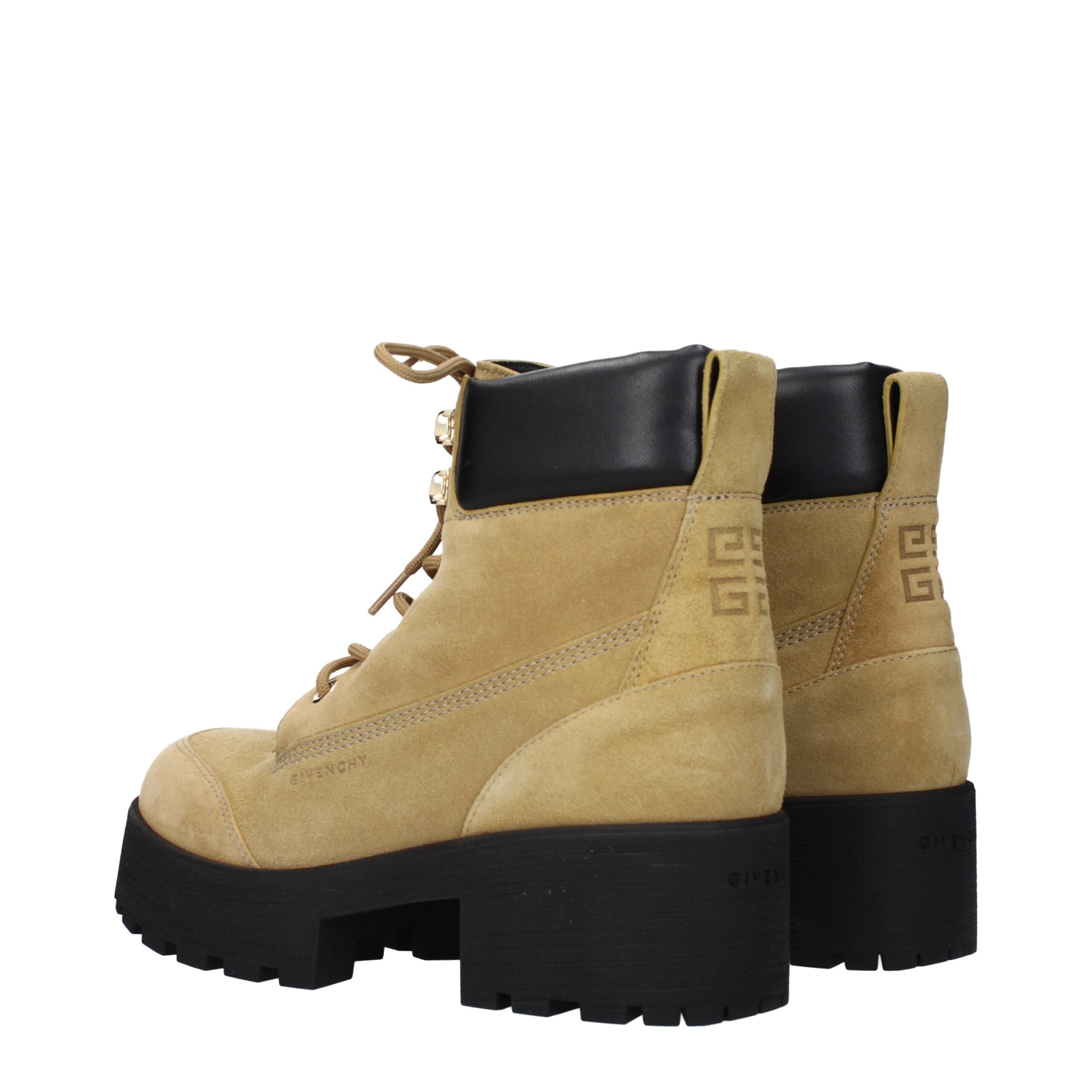 Givenchy Brown Leather Ankle Boots – Artisanal Luxury Footwear