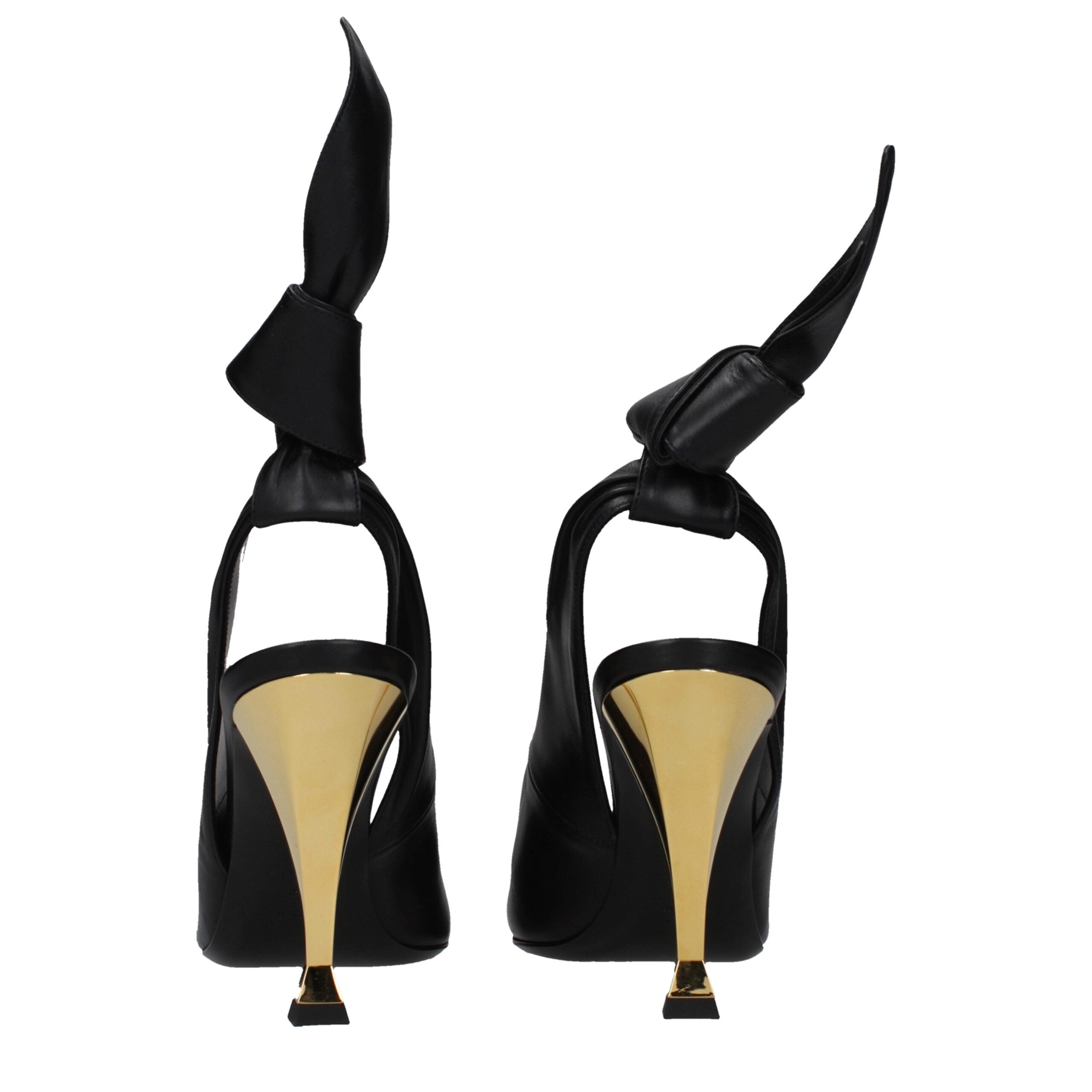 Givenchy Black Leather Pumps – Artisanal Luxury Footwear