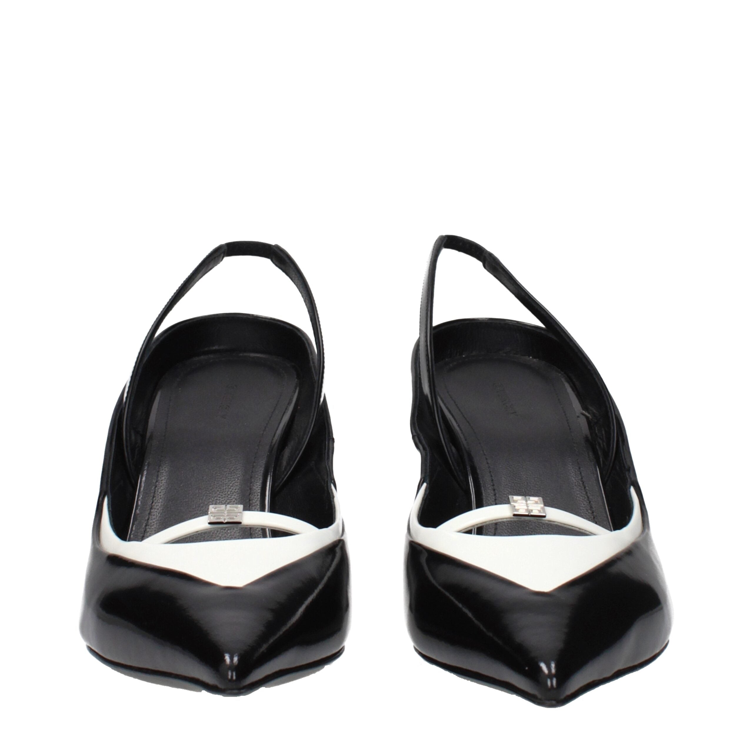 Givenchy Black Leather Wedge Sandals – Artisanal Luxury Footwear