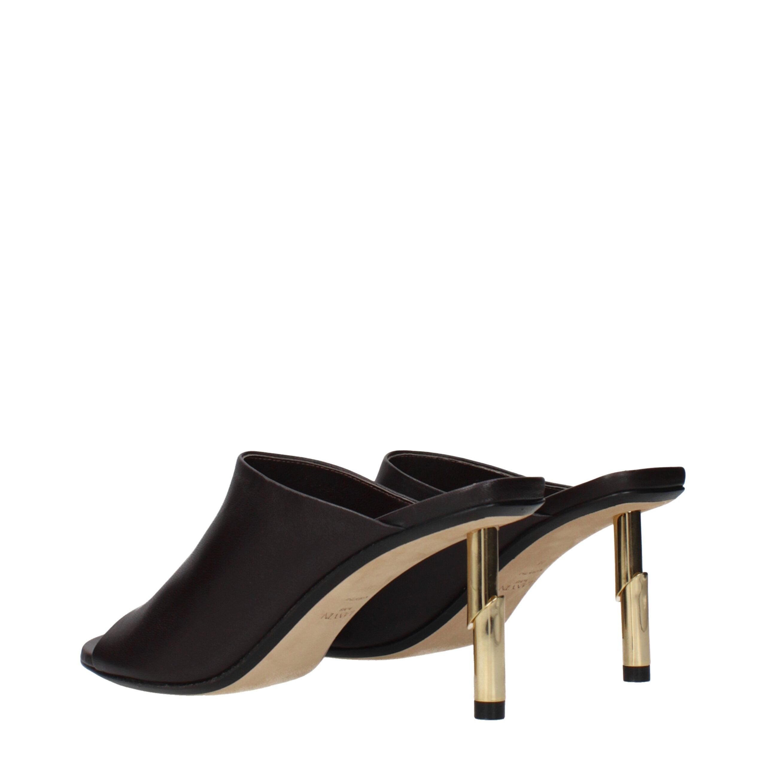Lanvin Black Leather Pumps
