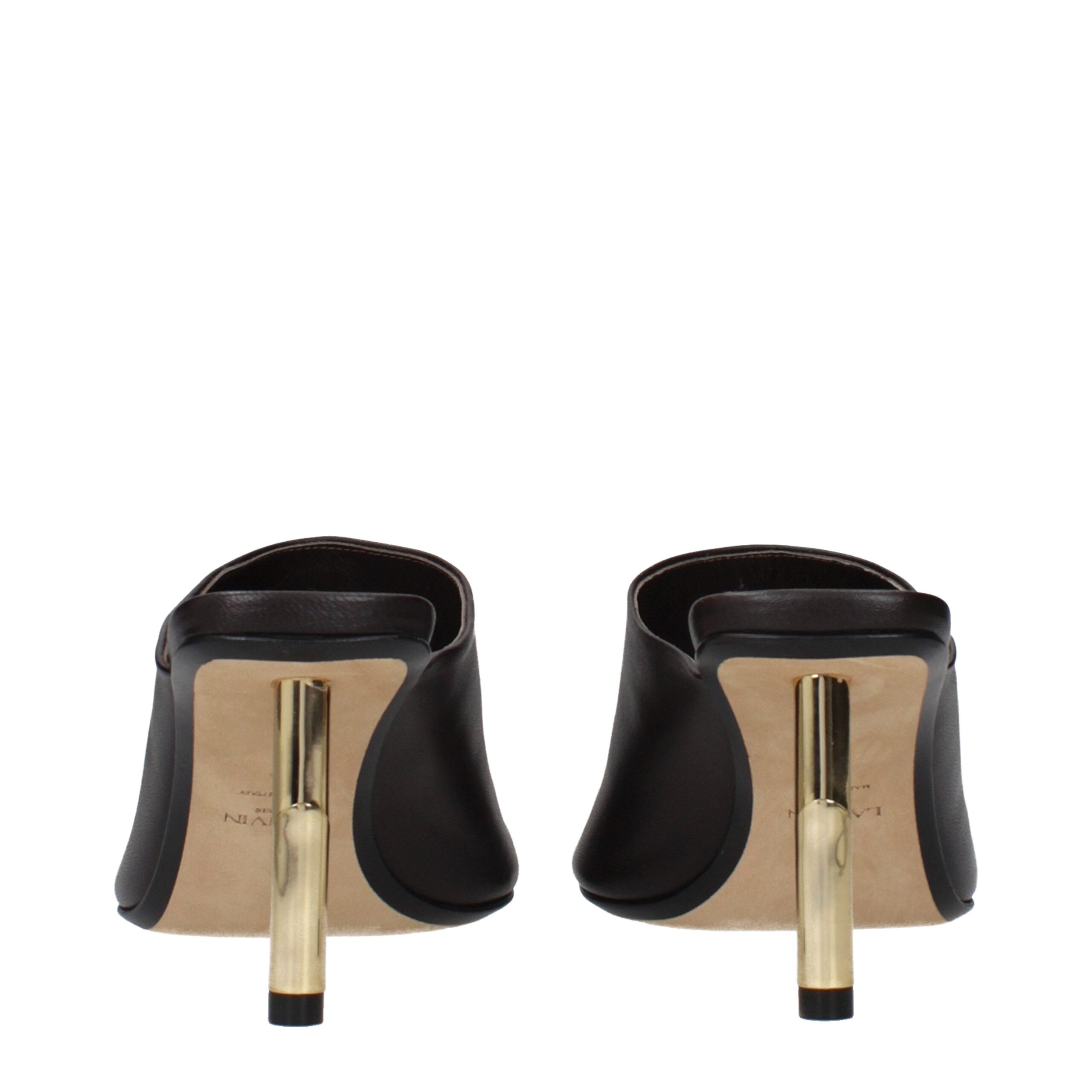 Lanvin Black Leather Pumps