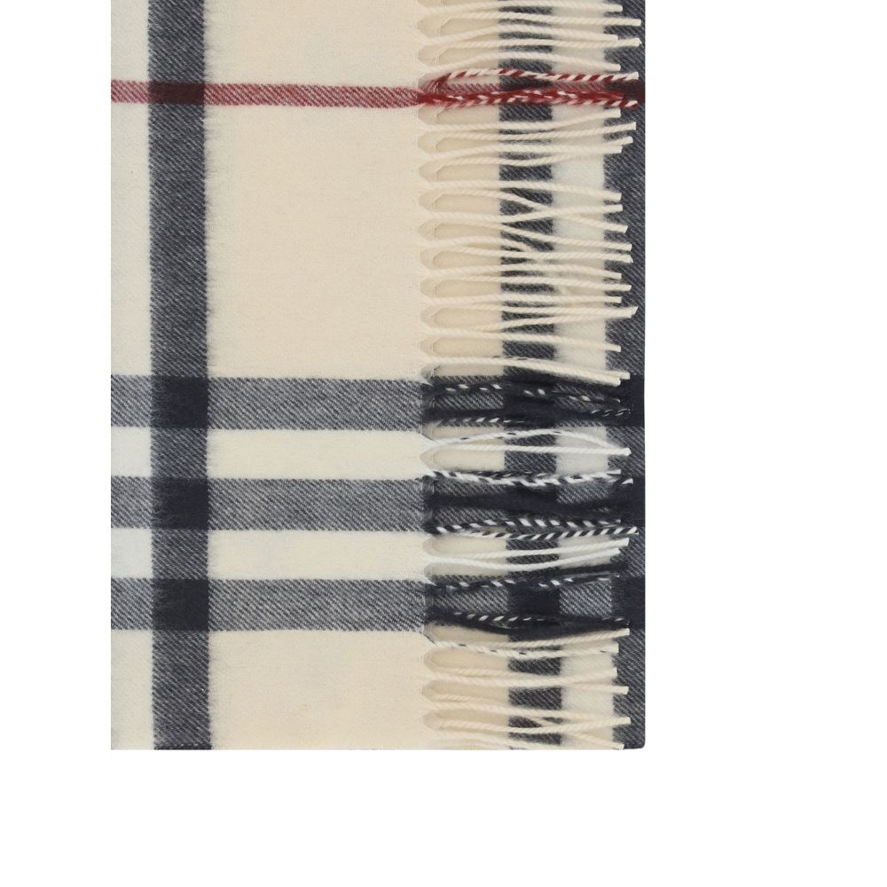 Burberry Beige Cashmere Scarf - Timeless Luxury Accessory