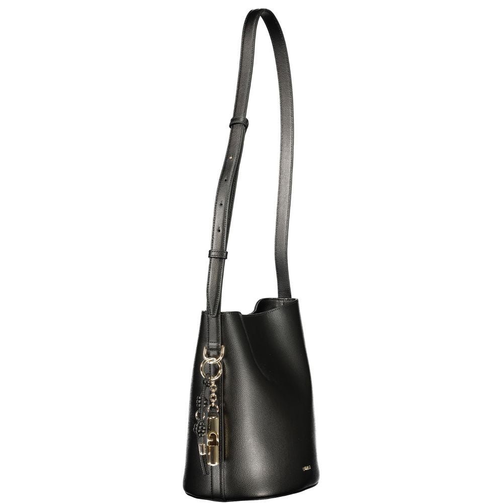 Furla Nero Pelle Women Handbag