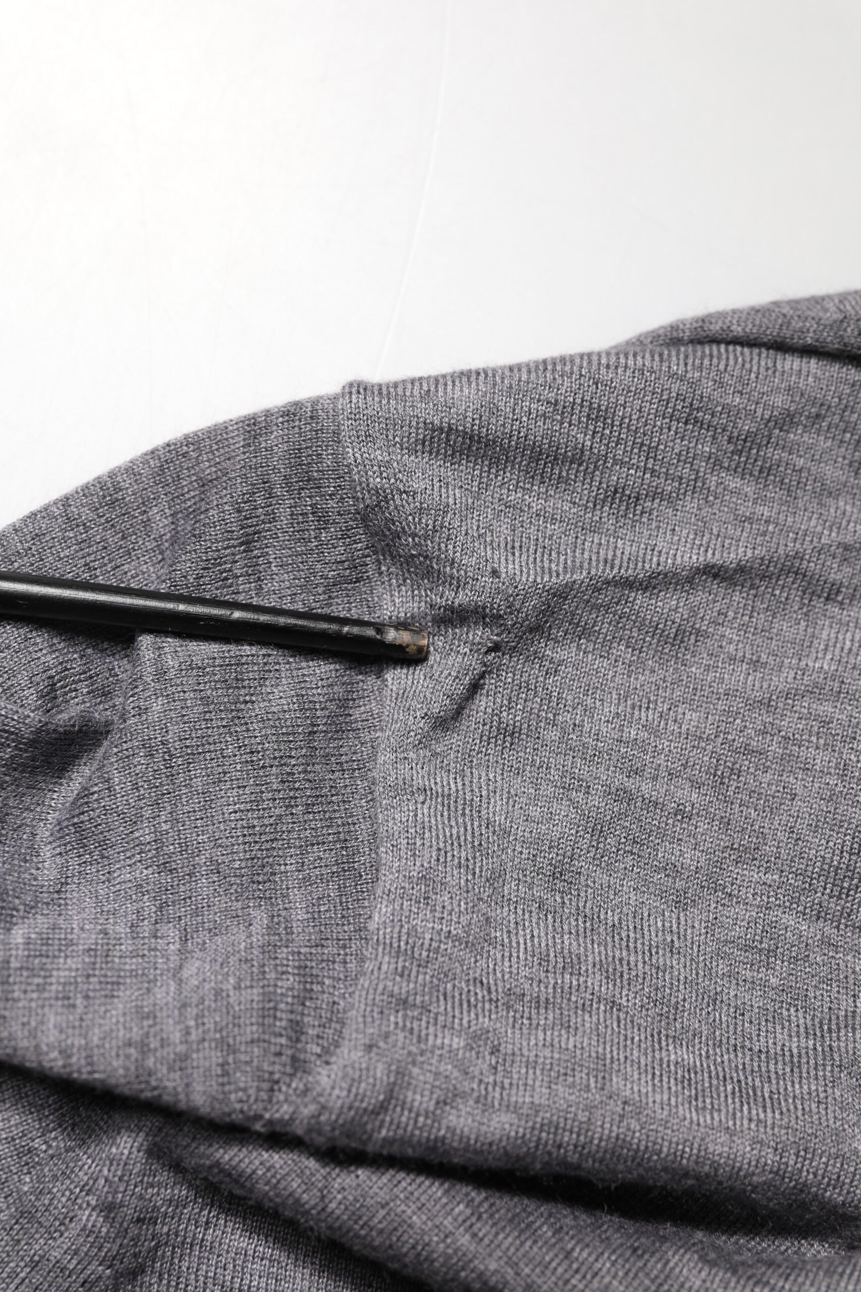 Dolce & Gabbana Gray Cashmere V-Neck Men Pullover Sweater