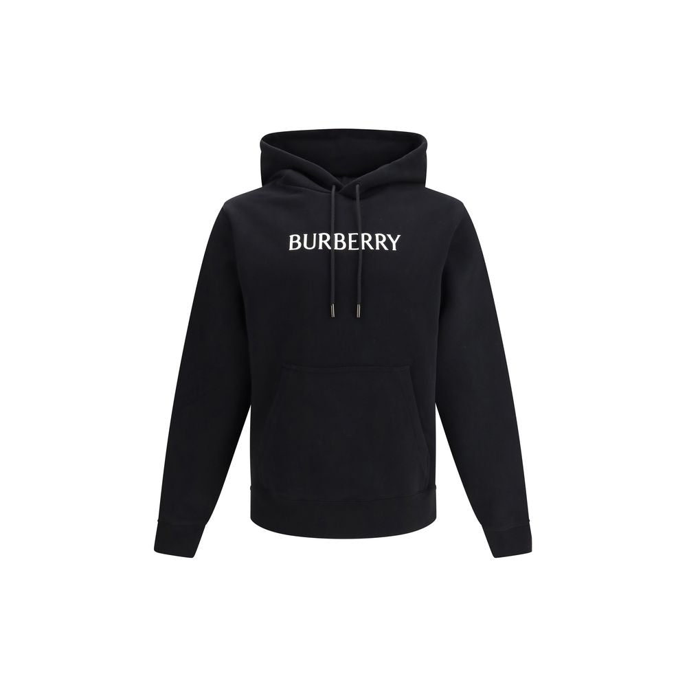 Burberry Black Cotton Sweatshirt – Designer Luxury Couture