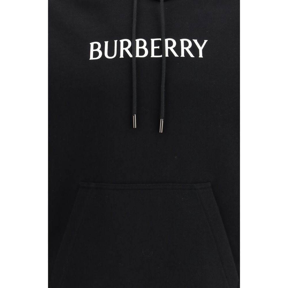 Burberry Black Cotton Sweatshirt – Designer Luxury Redefined