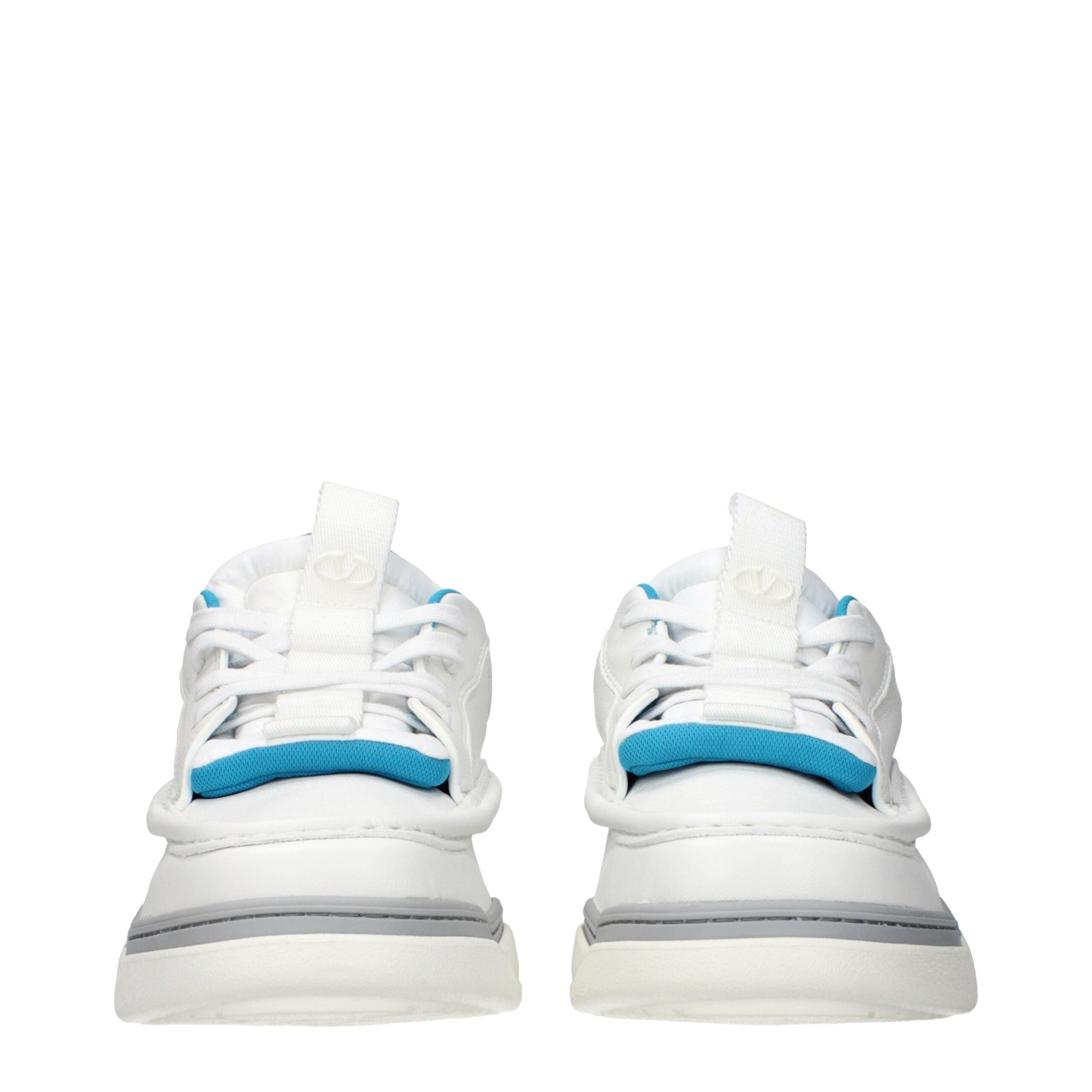 Valentino Garavani White Leather Low Top Sneakers
