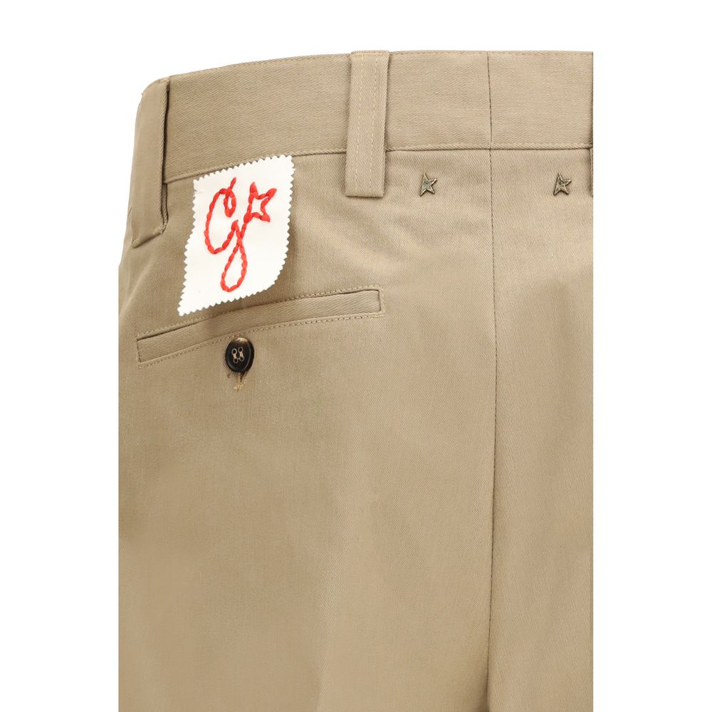 Golden Goose Bicolor Cotton Chino Pants - Effortless Luxury Style