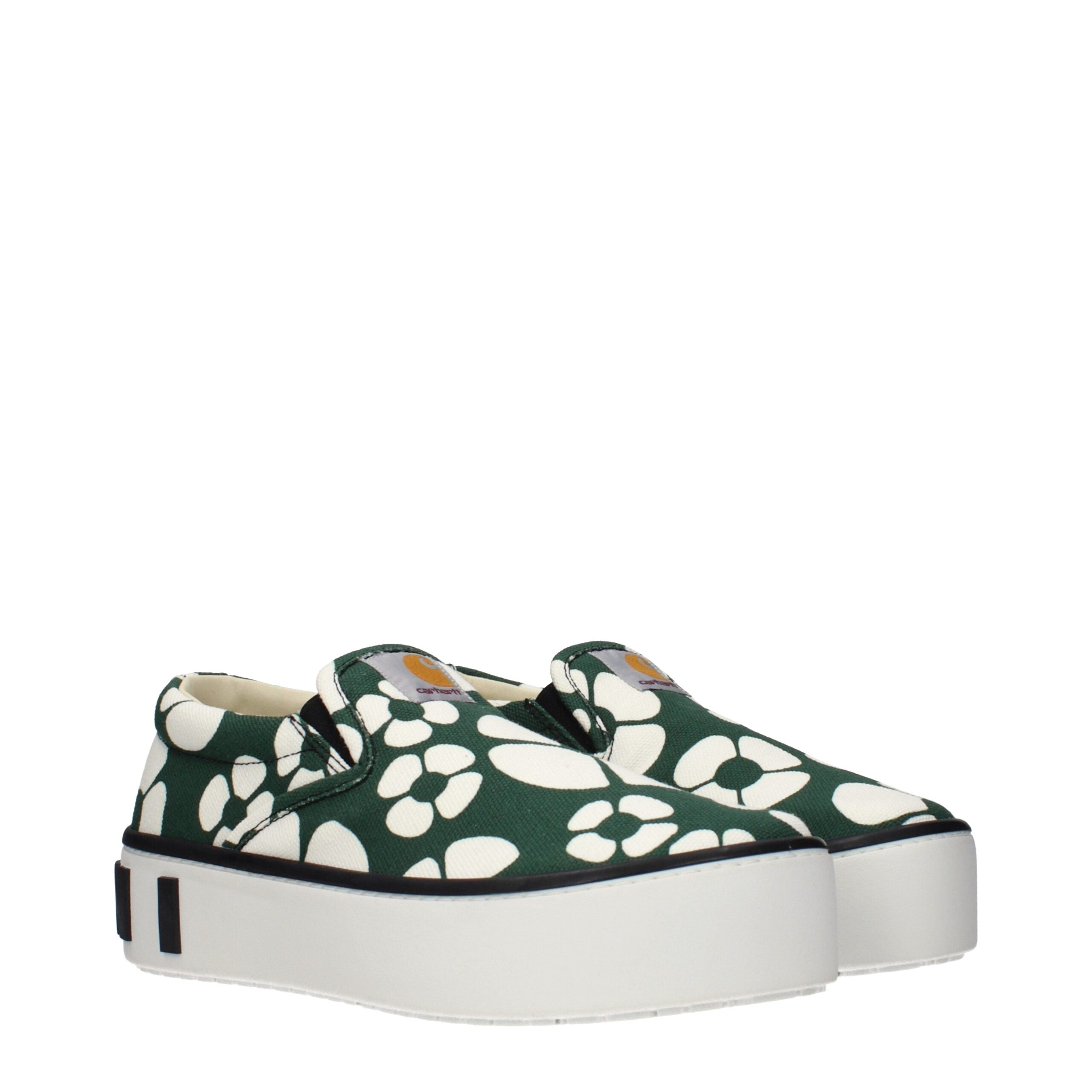 Indulge in the Marni Green Fabric Slip-On Loafers, where exquisite craftsmanship meets timeless elegance, perfect for the discerning individual seeking luxurious sophistication.