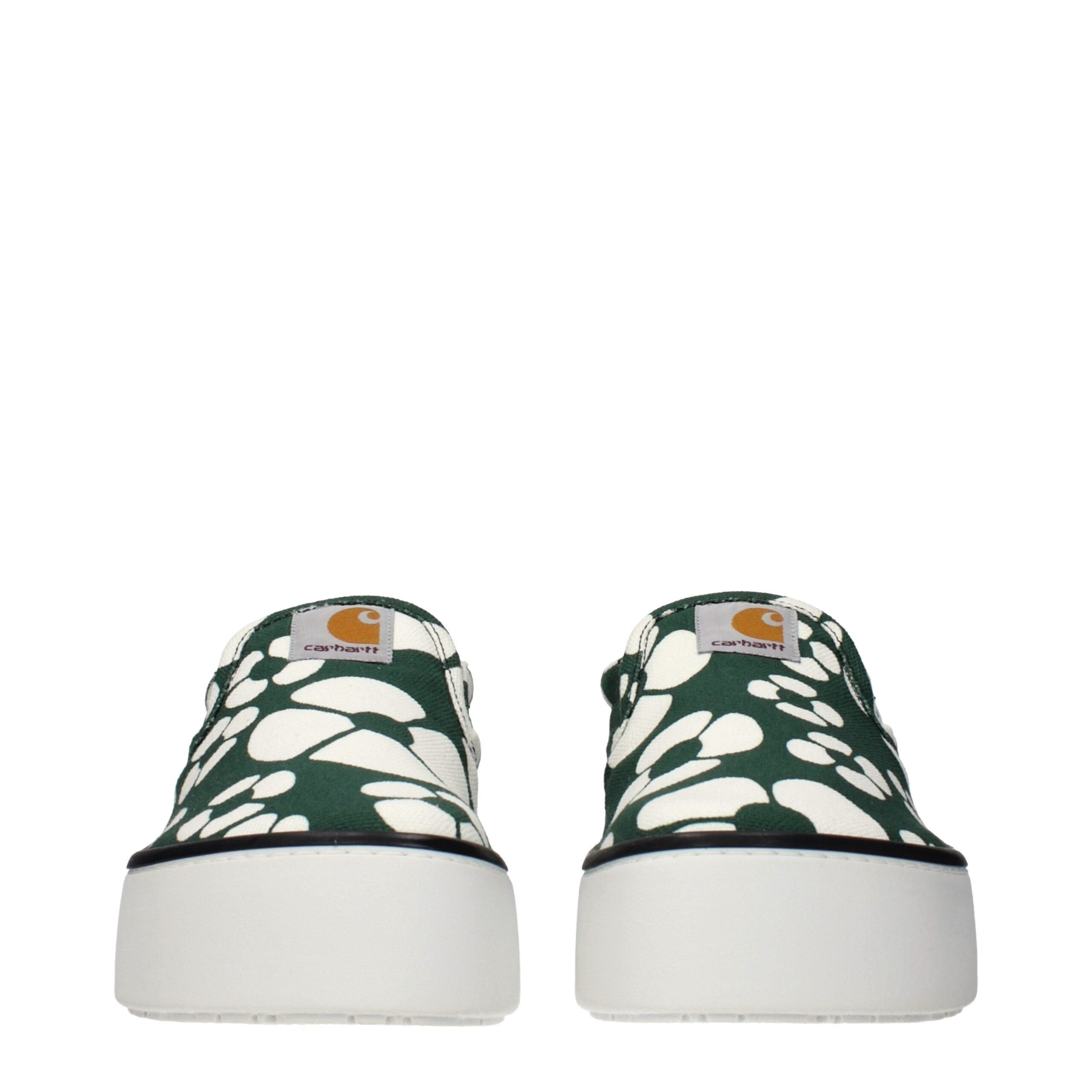 Indulge in the Marni Green Fabric Slip-On Loafers, where exquisite craftsmanship meets timeless elegance, perfect for the discerning individual seeking refined luxury.