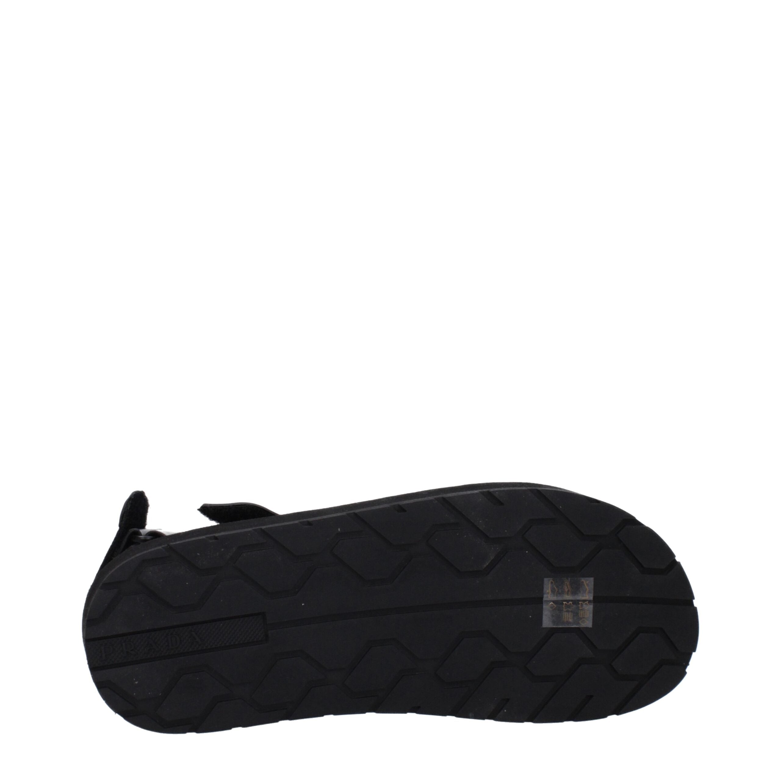 Experience the exquisite craftsmanship of Prada Black Fabric Flat Sandals, where luxurious design meets timeless elegance, perfect for the discerning individual.