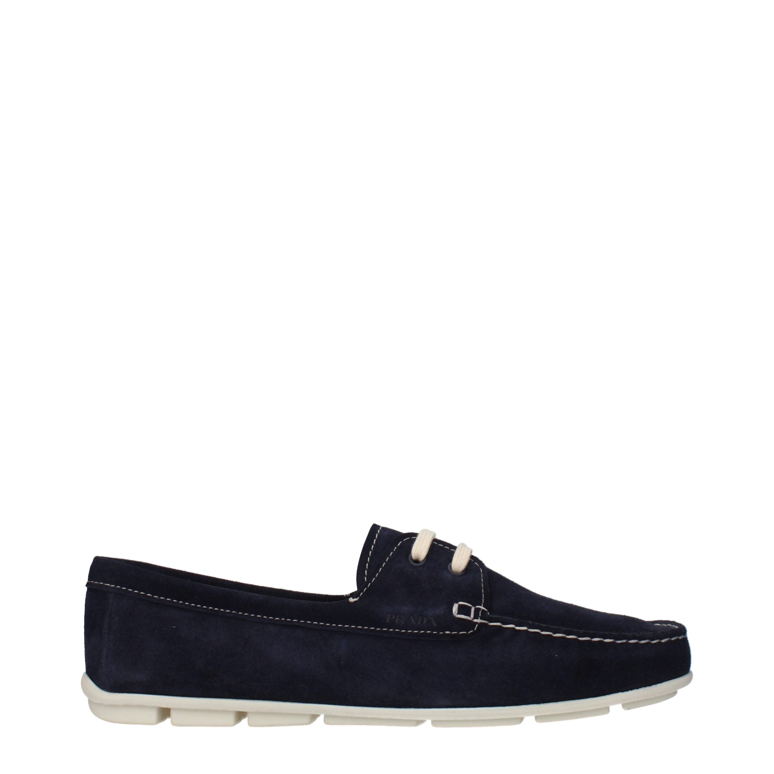 Experience the exquisite allure of Prada Blue Leather Slip-On Loafers, where artisanal craftsmanship meets luxurious design, perfect for the discerning modern connoisseur.