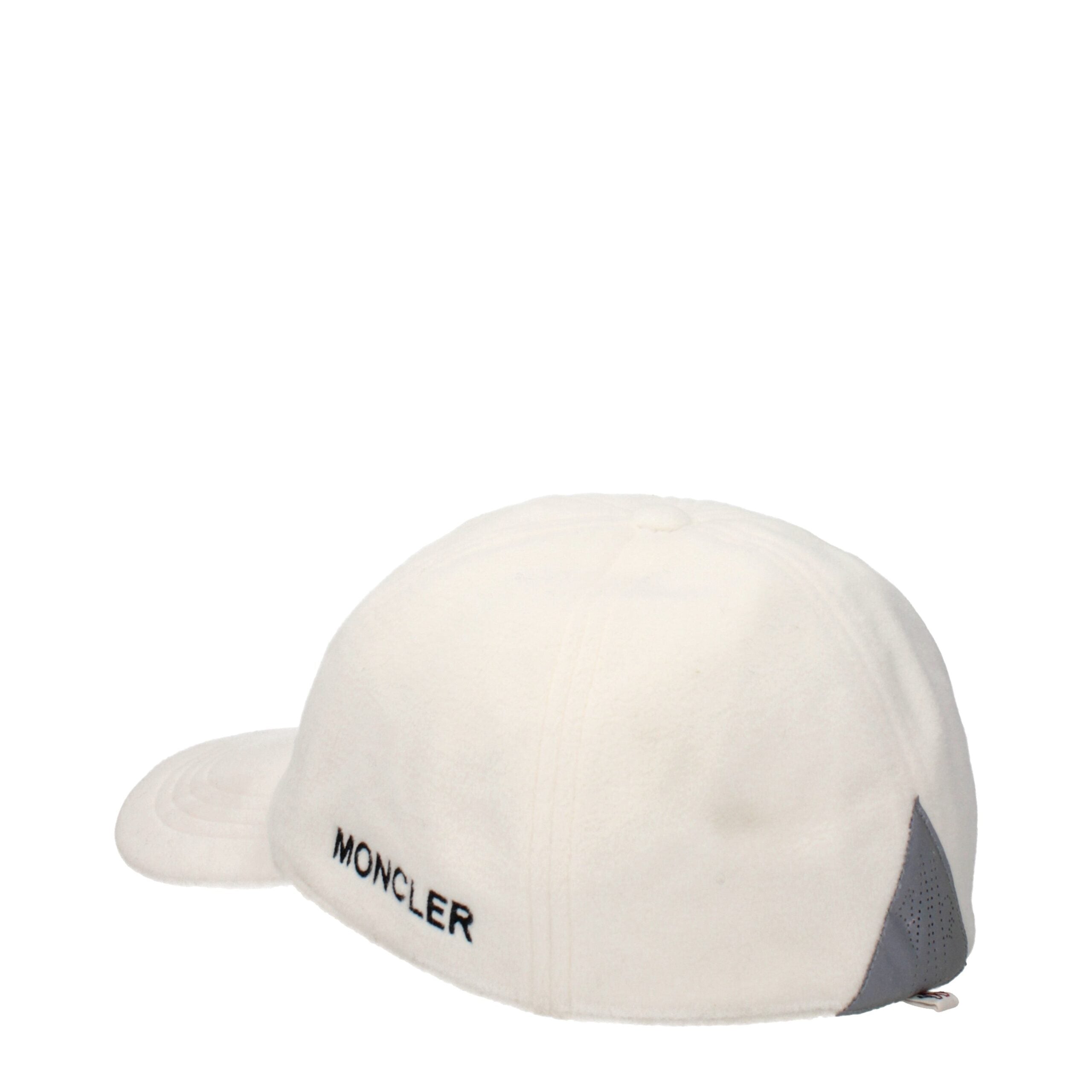 Moncler White Polyester Cap - Timeless Luxury Accessory