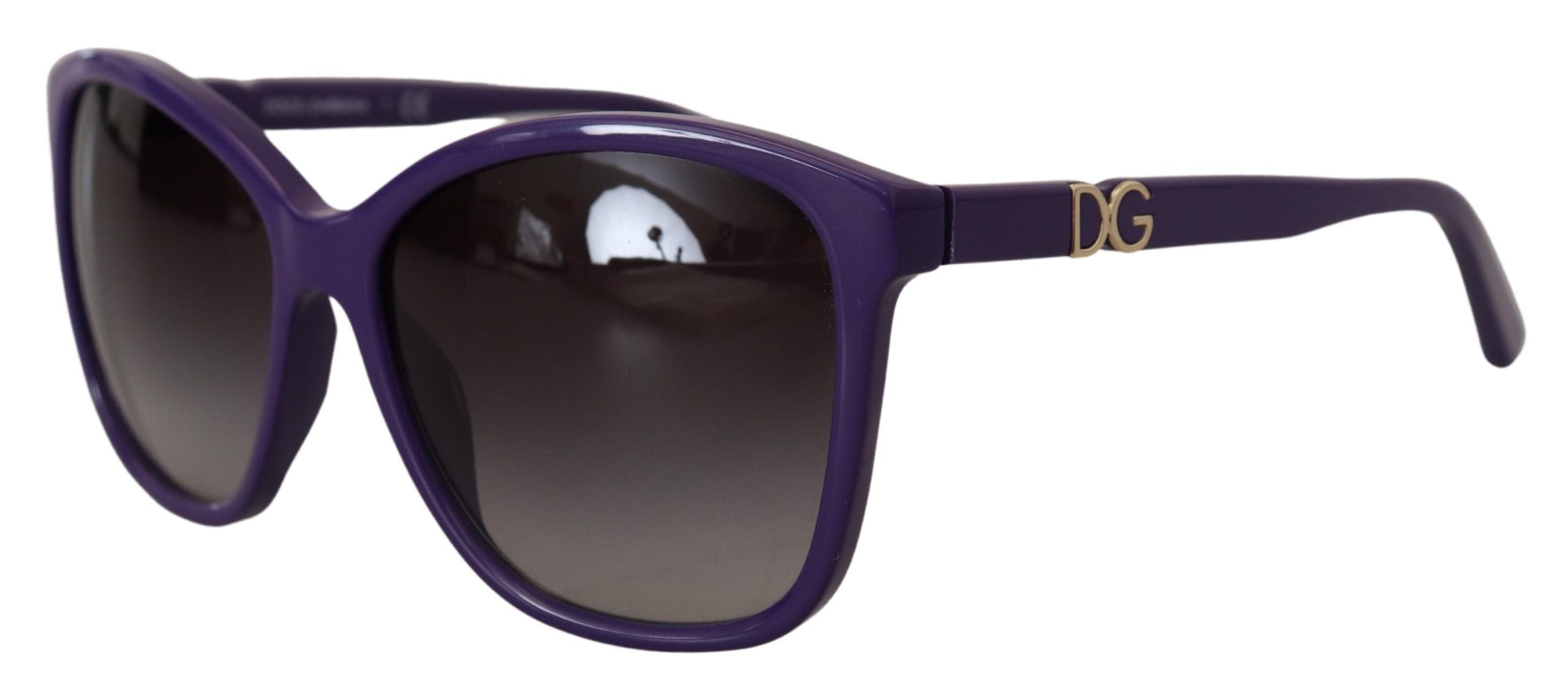 Dolce & Gabbana Elegant Violet Round Sunglasses for Women - DEA STILOSA MILANO