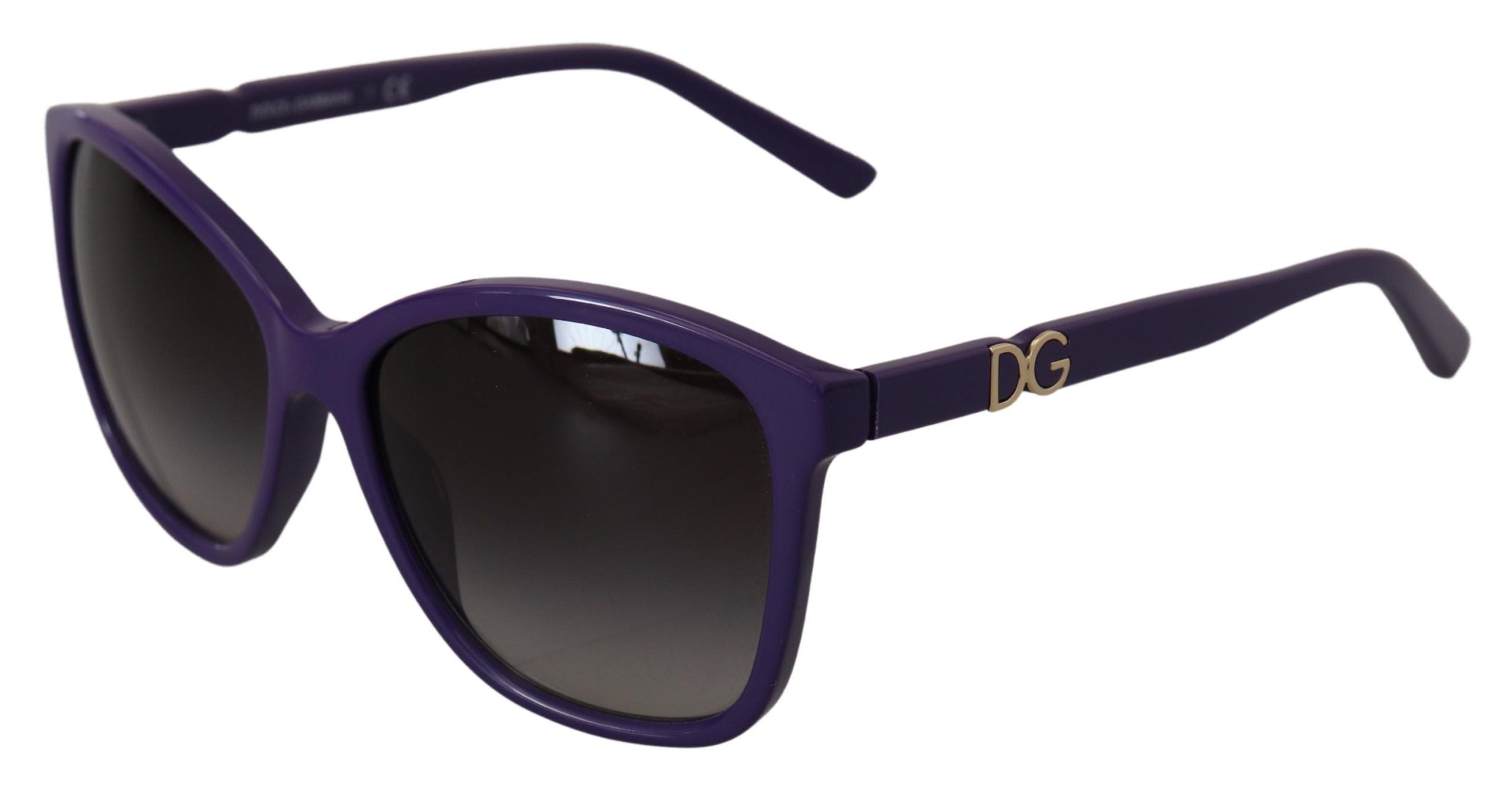 Dolce & Gabbana Elegant Violet Round Sunglasses for Women - DEA STILOSA MILANO