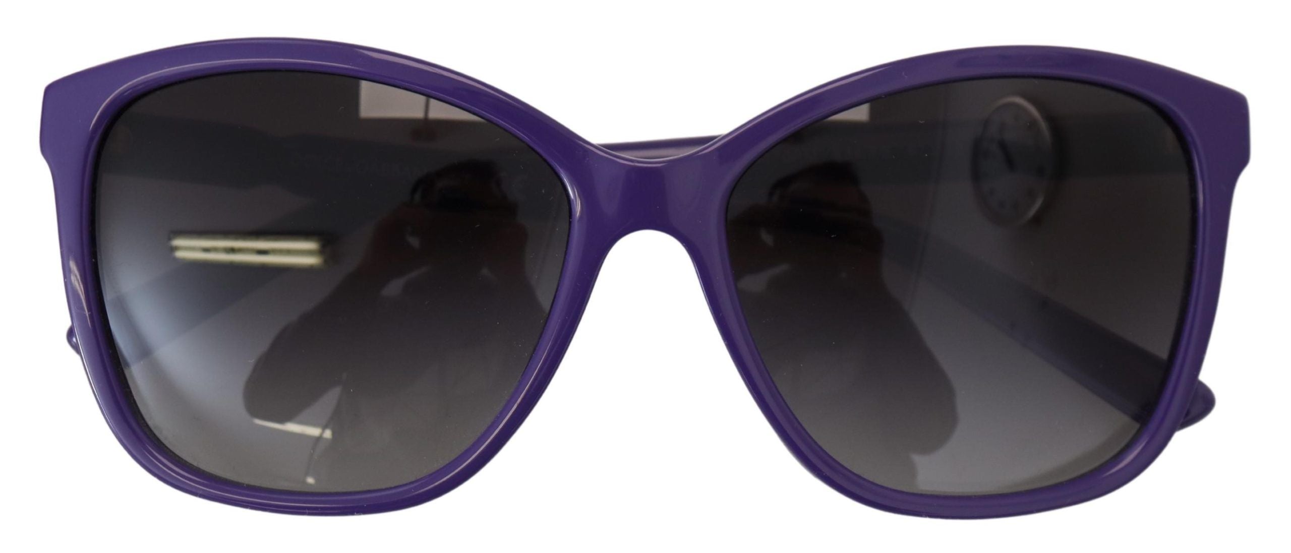 Dolce & Gabbana Elegant Violet Round Sunglasses for Women - DEA STILOSA MILANO