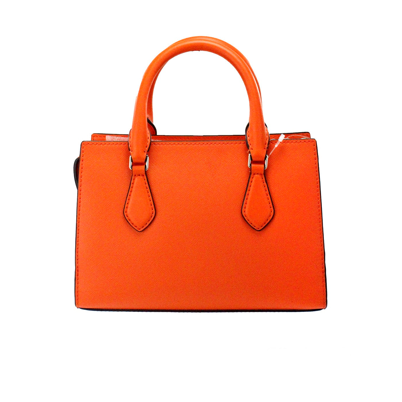 Michael Kors Sheila Small Poppy Vegan Leather Center Zip Satchel Purse Bag - DEA STILOSA MILANO