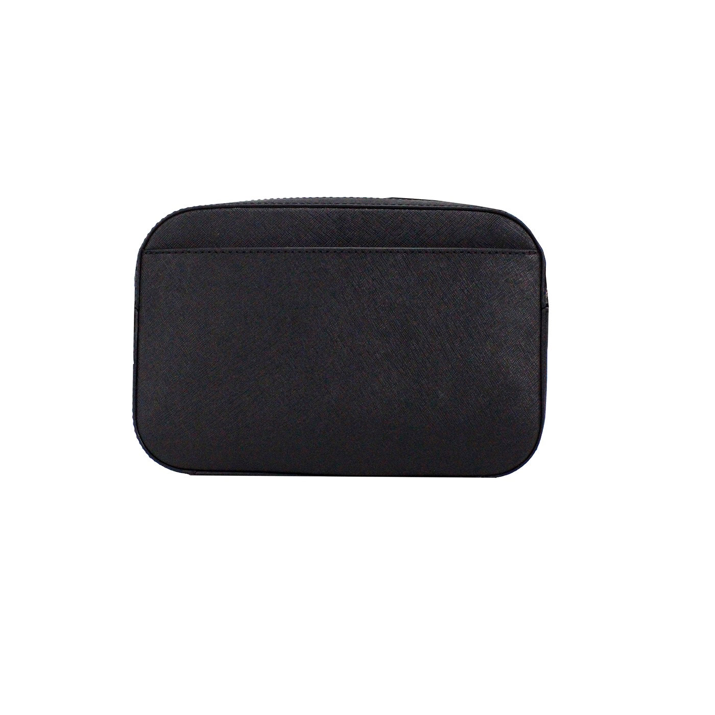 Michael Kors Jet Set East West Large Black Leather Zip Chain Crossbody Bag - DEA STILOSA MILANO