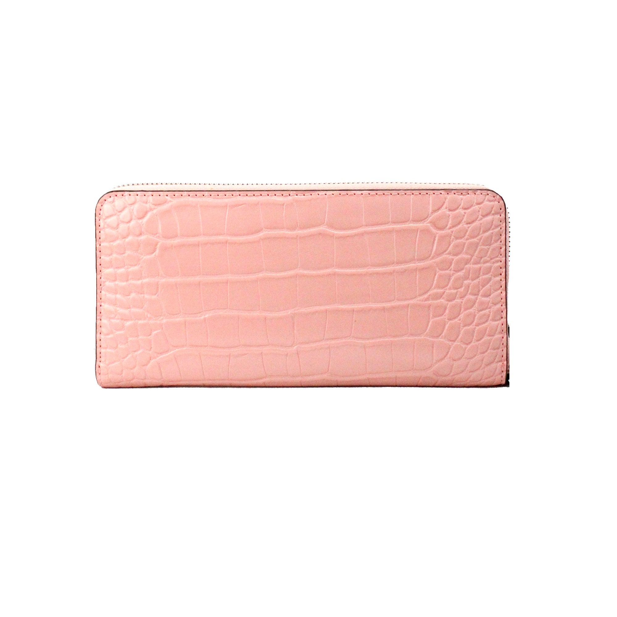 Michael Kors Jet Set Large Pink Animal Print Leather Continental Wrist Wallet - DEA STILOSA MILANO