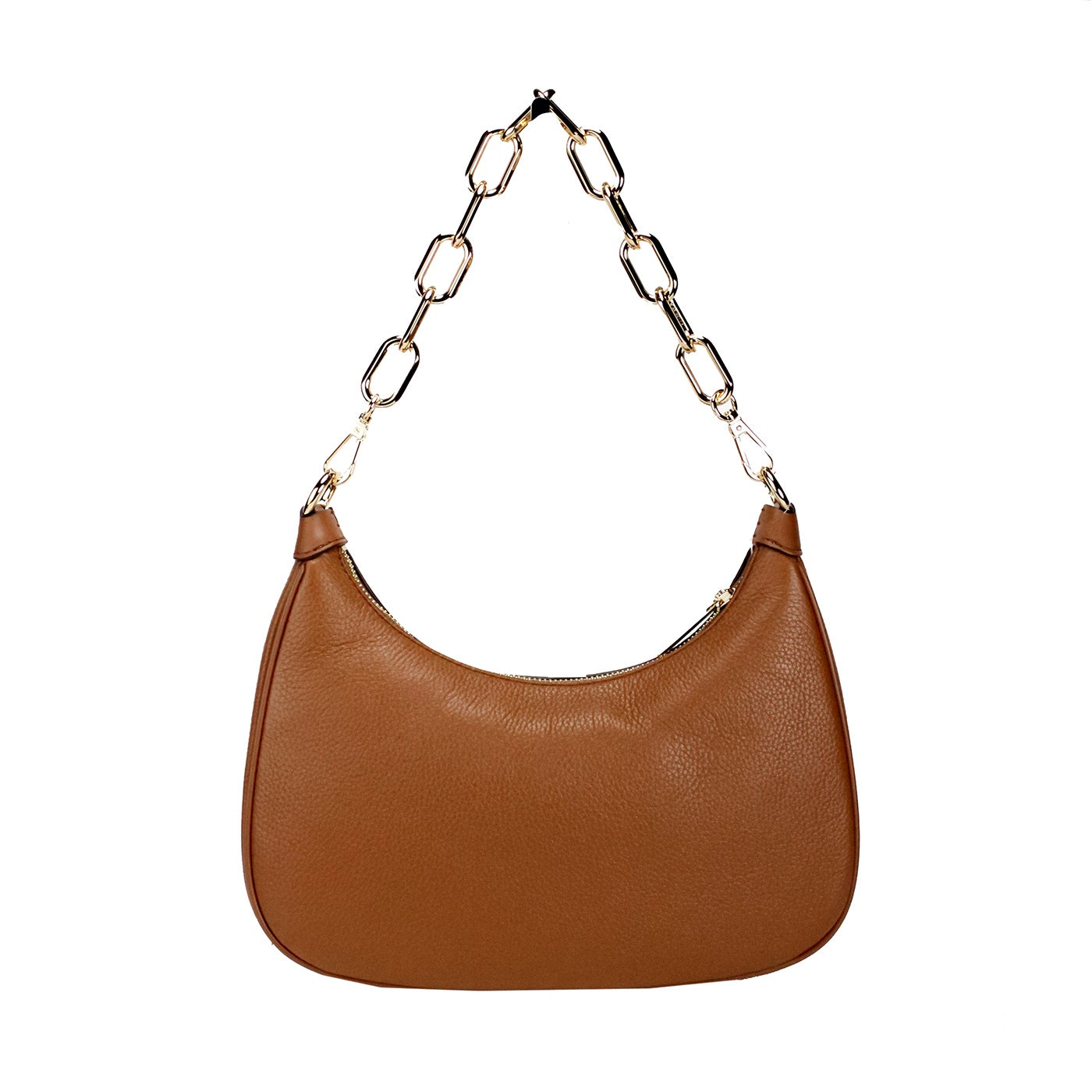 Michael Kors Cora Large Luggage Zip Pouchette Chain Shoulder Crossbody Bag - DEA STILOSA MILANO