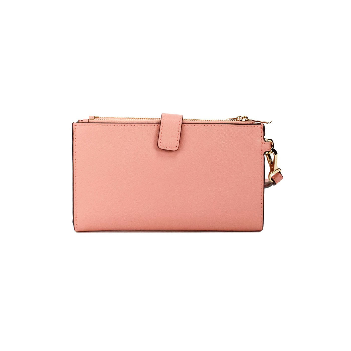 Michael Kors Jet Set Travel Primrose Leather Large Double Zip Wristlet Wallet - DEA STILOSA MILANO