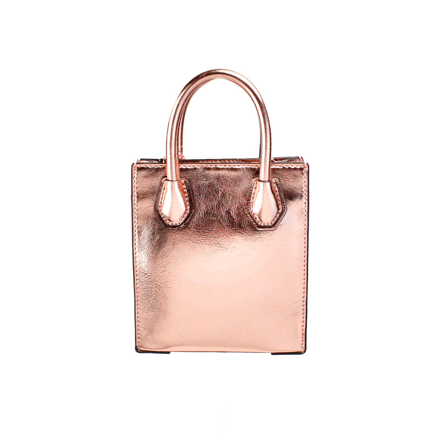 Michael Kors Mercer XS Primrose Metallic North South Shopper Crossbody Bag - DEA STILOSA MILANO