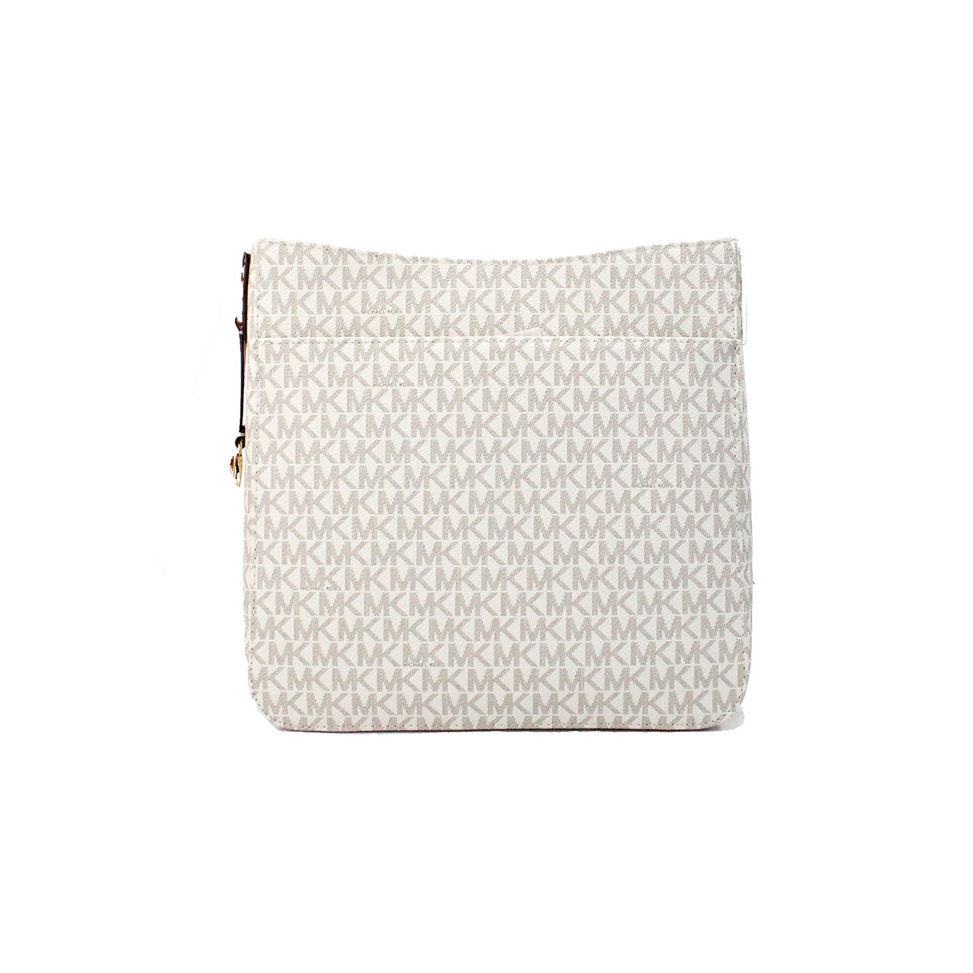 Michael Kors Jet Set Vanilla Pink Signature PVC Large Messenger Crossbody Bag - DEA STILOSA MILANO