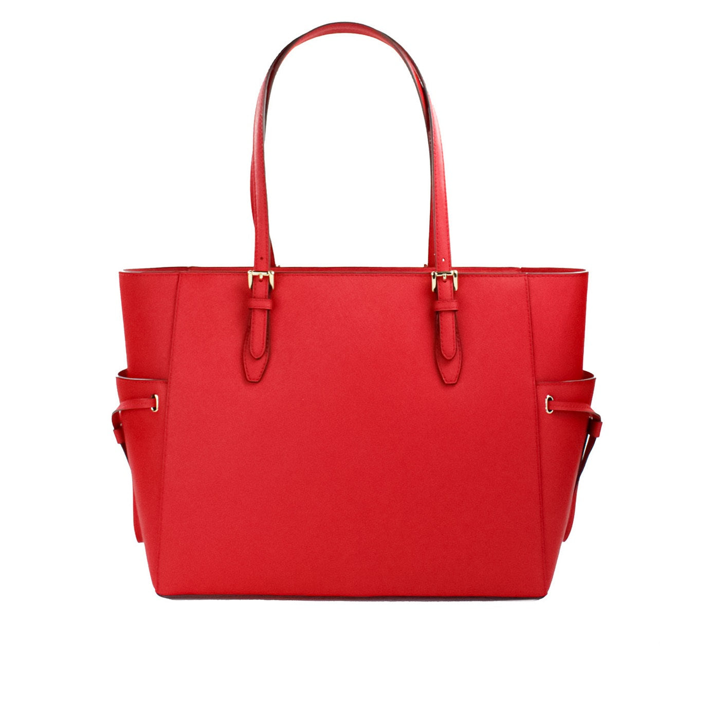 Michael Kors Gilly Large Bright Red Leather Drawstring Travel Tote Bag Purse - DEA STILOSA MILANO