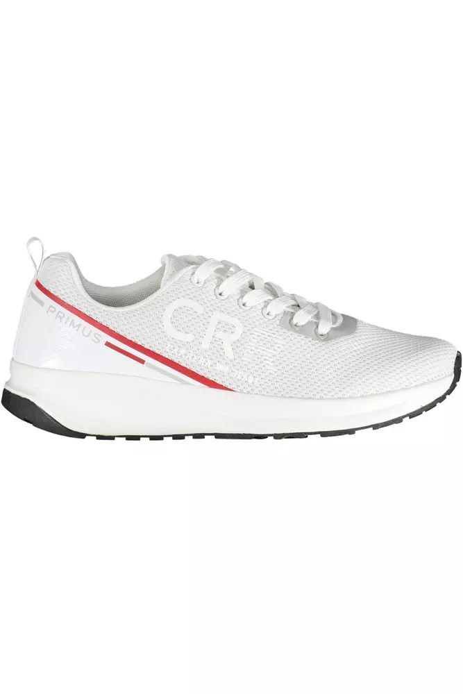 Carrera White Polyester Sneaker - DEA STILOSA MILANO