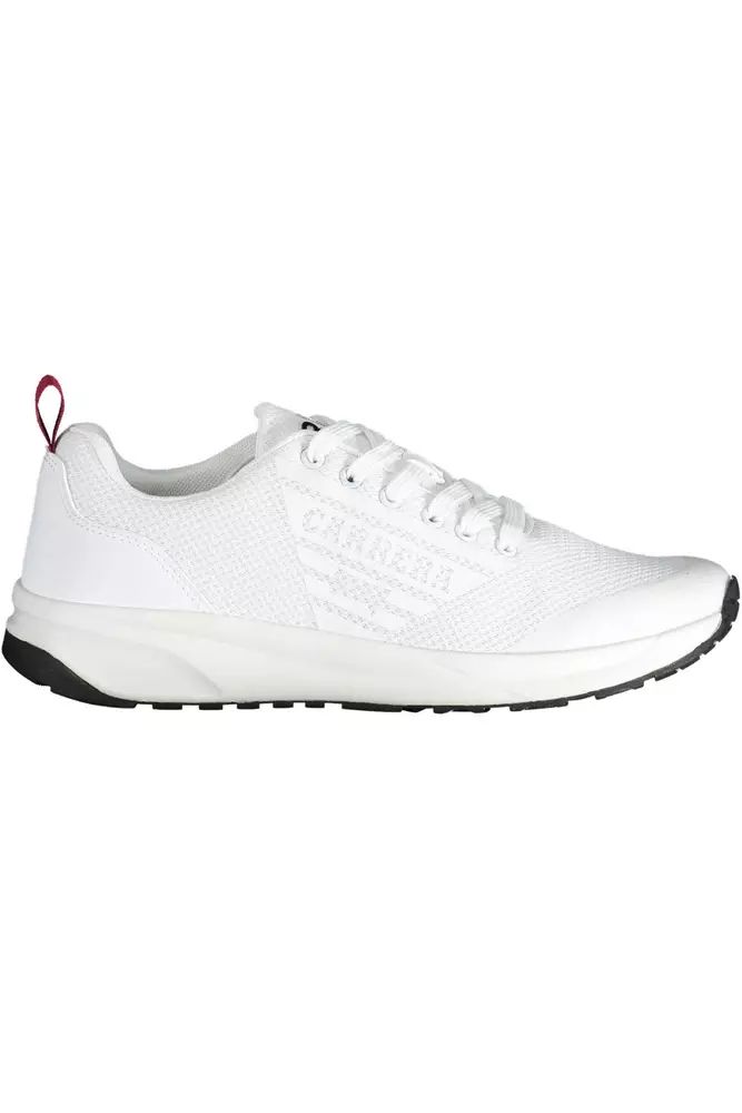 Carrera White Polyester Sneaker - DEA STILOSA MILANO