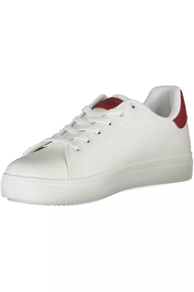 Carrera White Polyester Sneaker - DEA STILOSA MILANO