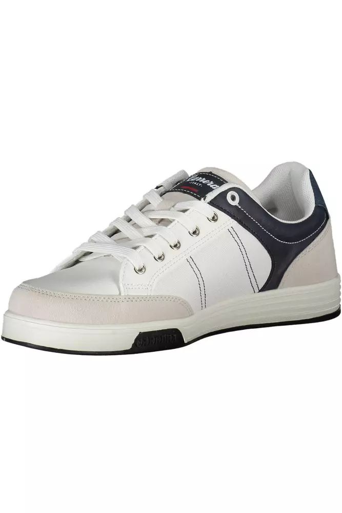 Carrera White Polyester Sneaker - DEA STILOSA MILANO