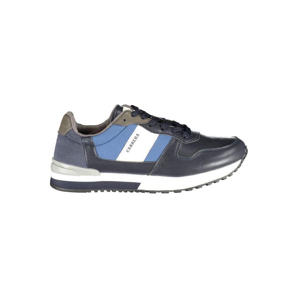 Carrera Blue Polyester Sneaker - DEA STILOSA MILANO