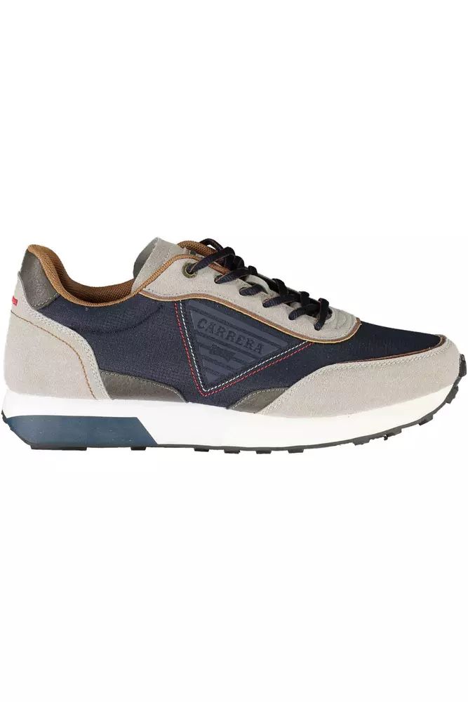 Carrera Blue Polyester Sneaker - DEA STILOSA MILANO