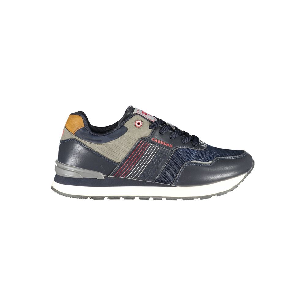 Carrera Blue Polyester Sneaker - DEA STILOSA MILANO