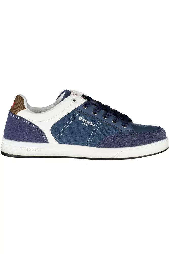 Carrera Blue Polyester Sneaker - DEA STILOSA MILANO