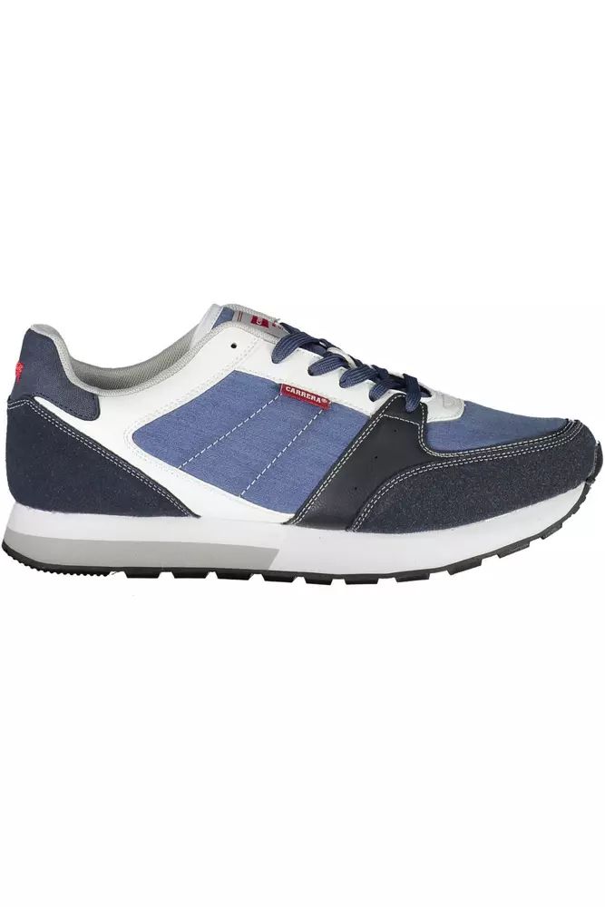 Carrera Blue Polyester Sneaker - DEA STILOSA MILANO
