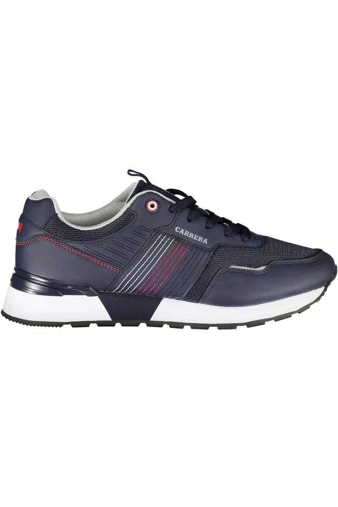 Carrera Blue Polyester Sneaker - DEA STILOSA MILANO