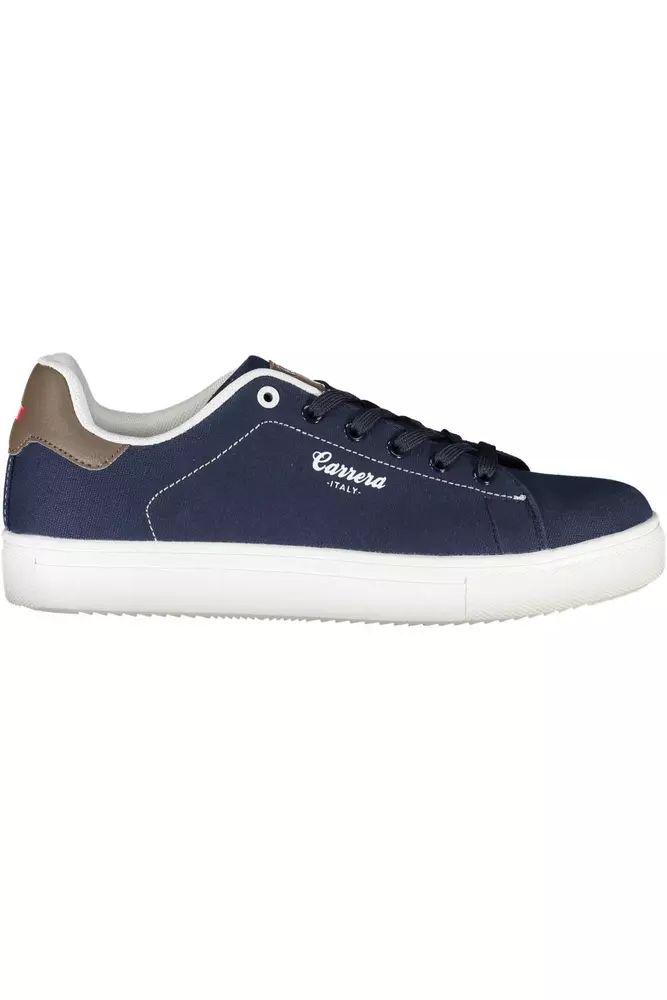 Carrera Blue Polyester Sneaker - DEA STILOSA MILANO
