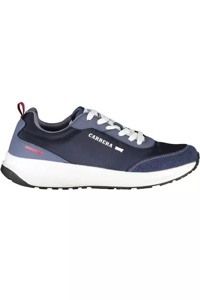 Carrera Blue Polyester Sneaker - DEA STILOSA MILANO