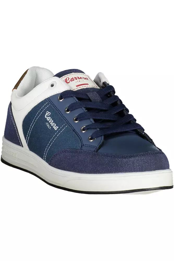 Carrera Blue Polyester Sneaker - DEA STILOSA MILANO