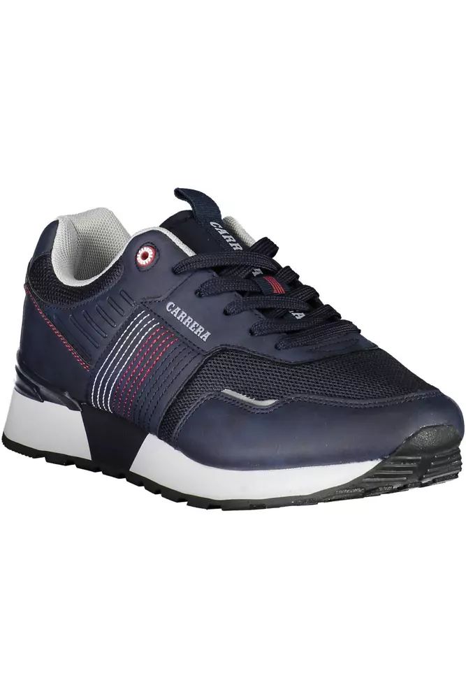 Carrera Blue Polyester Sneaker - DEA STILOSA MILANO