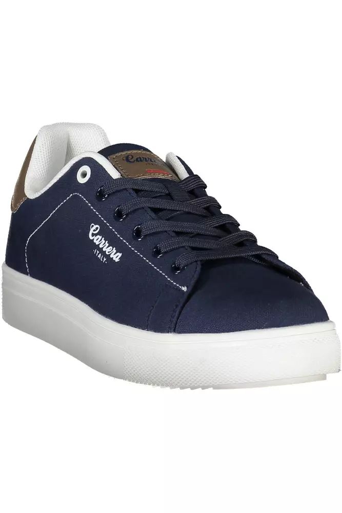Carrera Blue Polyester Sneaker - DEA STILOSA MILANO