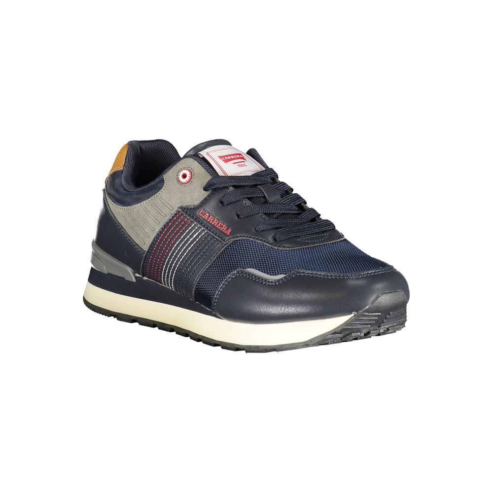 Carrera Blue Polyester Sneaker - DEA STILOSA MILANO