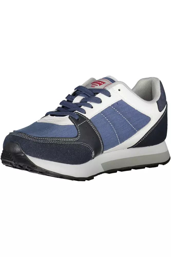 Carrera Blue Polyester Sneaker - DEA STILOSA MILANO