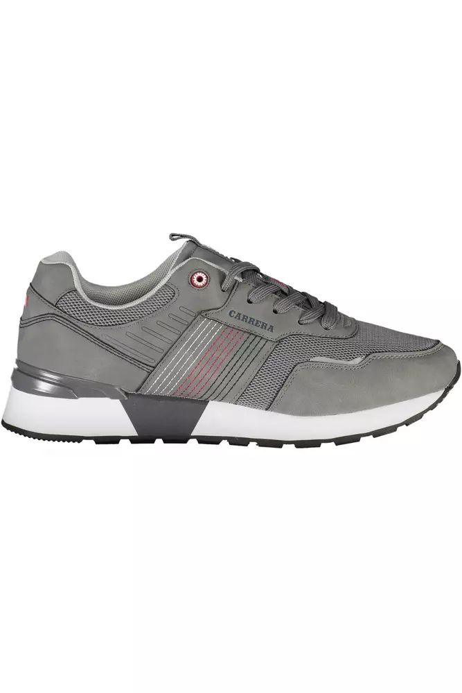 Carrera Gray Polyester Sneaker - DEA STILOSA MILANO