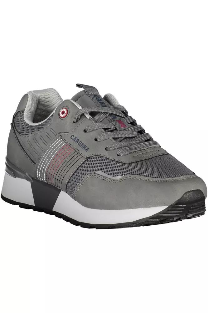 Carrera Gray Polyester Sneaker - DEA STILOSA MILANO