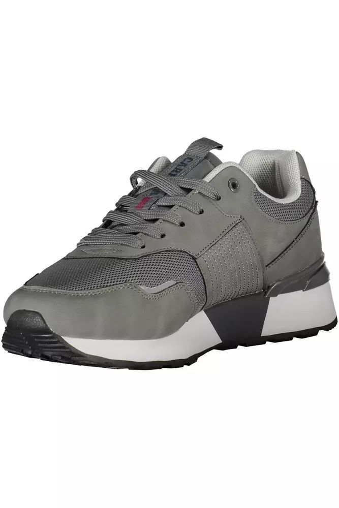 Carrera Gray Polyester Sneaker - DEA STILOSA MILANO